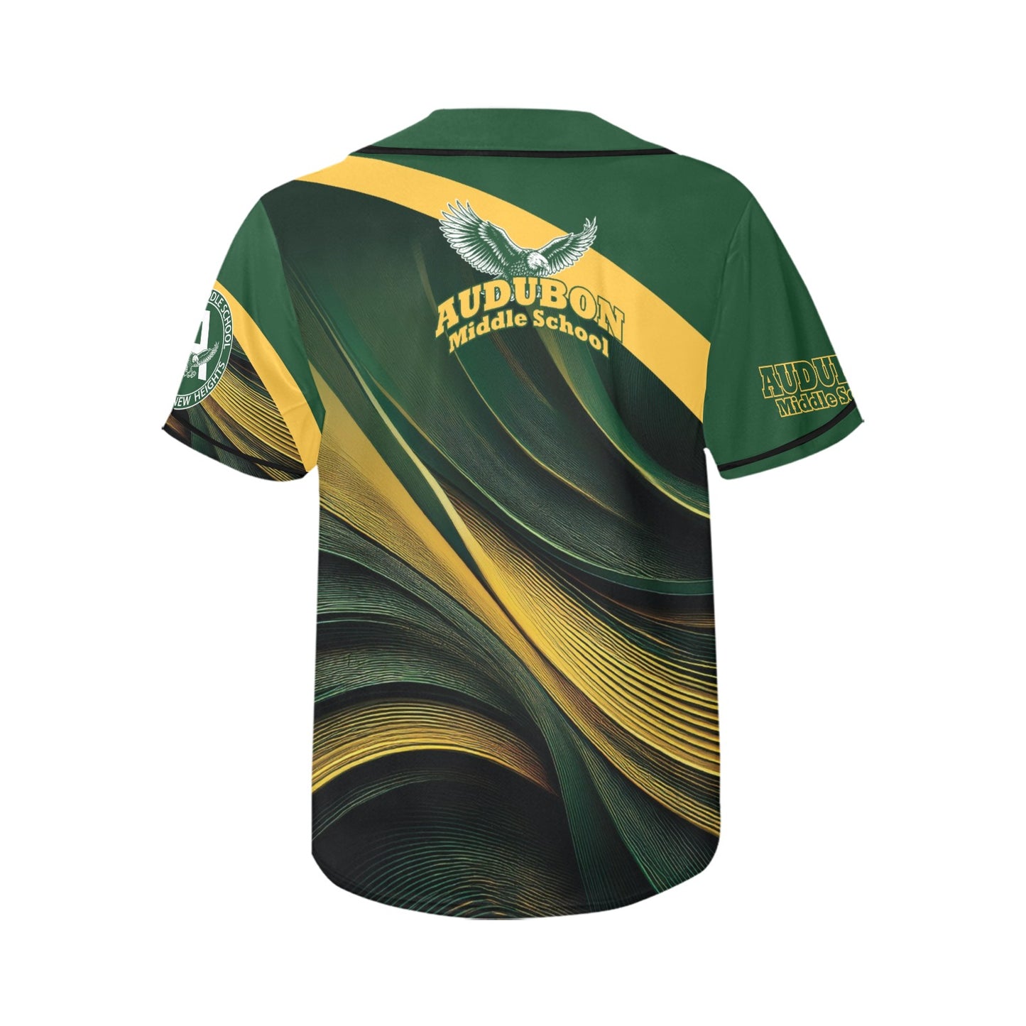 Audubon Adult Women's All Over Print Baseball Jersey(ModelT50)