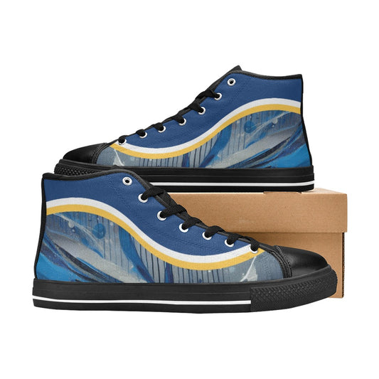 Crenshaw Custom High Top Canvas Shoes for Women Model017