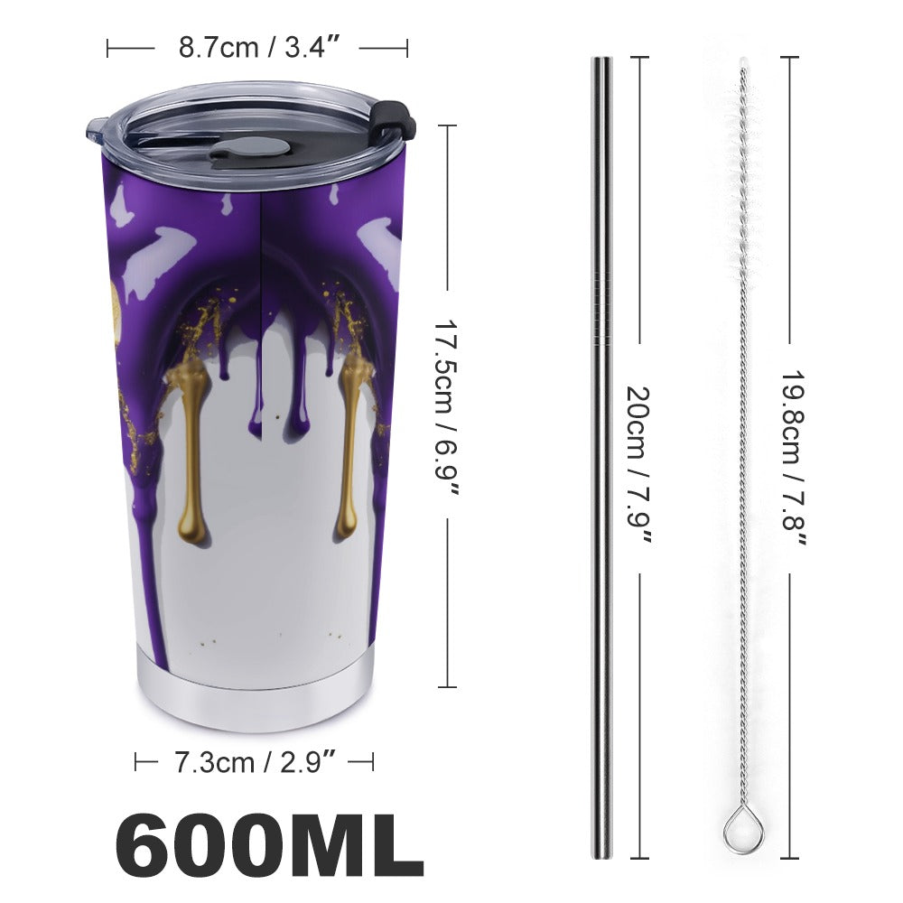 Daphne Drip Travel Coffee Mug 20 Oz