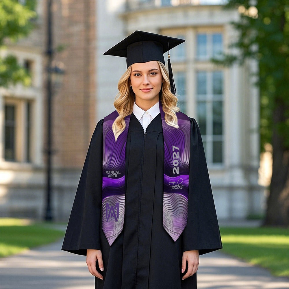 Manual Graduation shawl