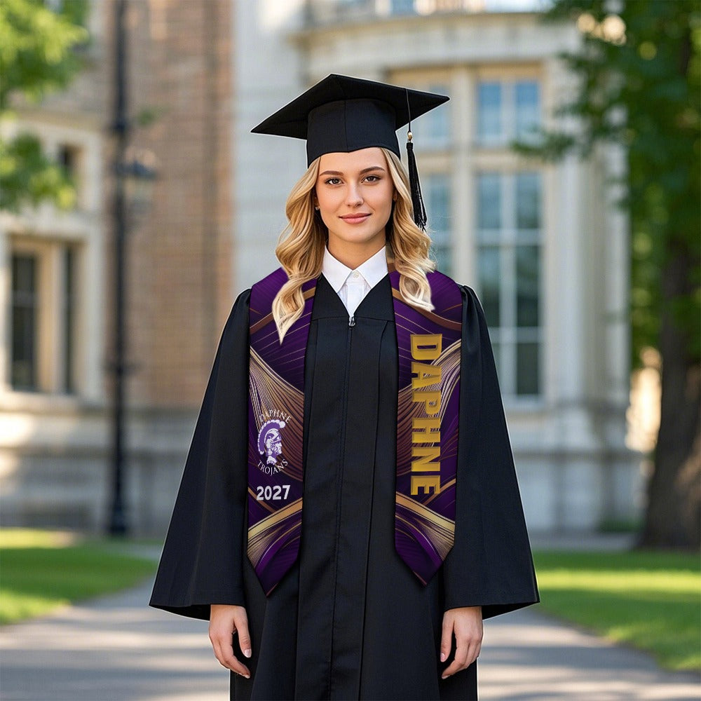 Daphne Graduation shawl