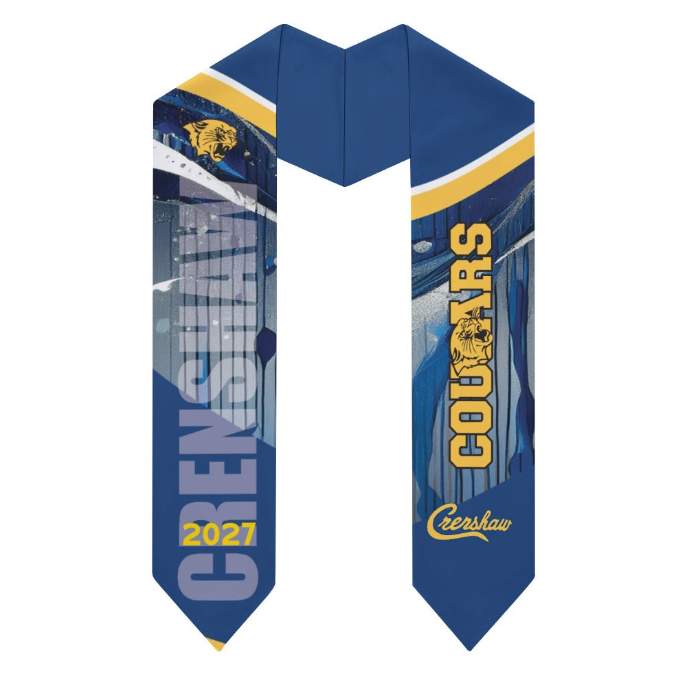 Crenshaw Graduation shawl