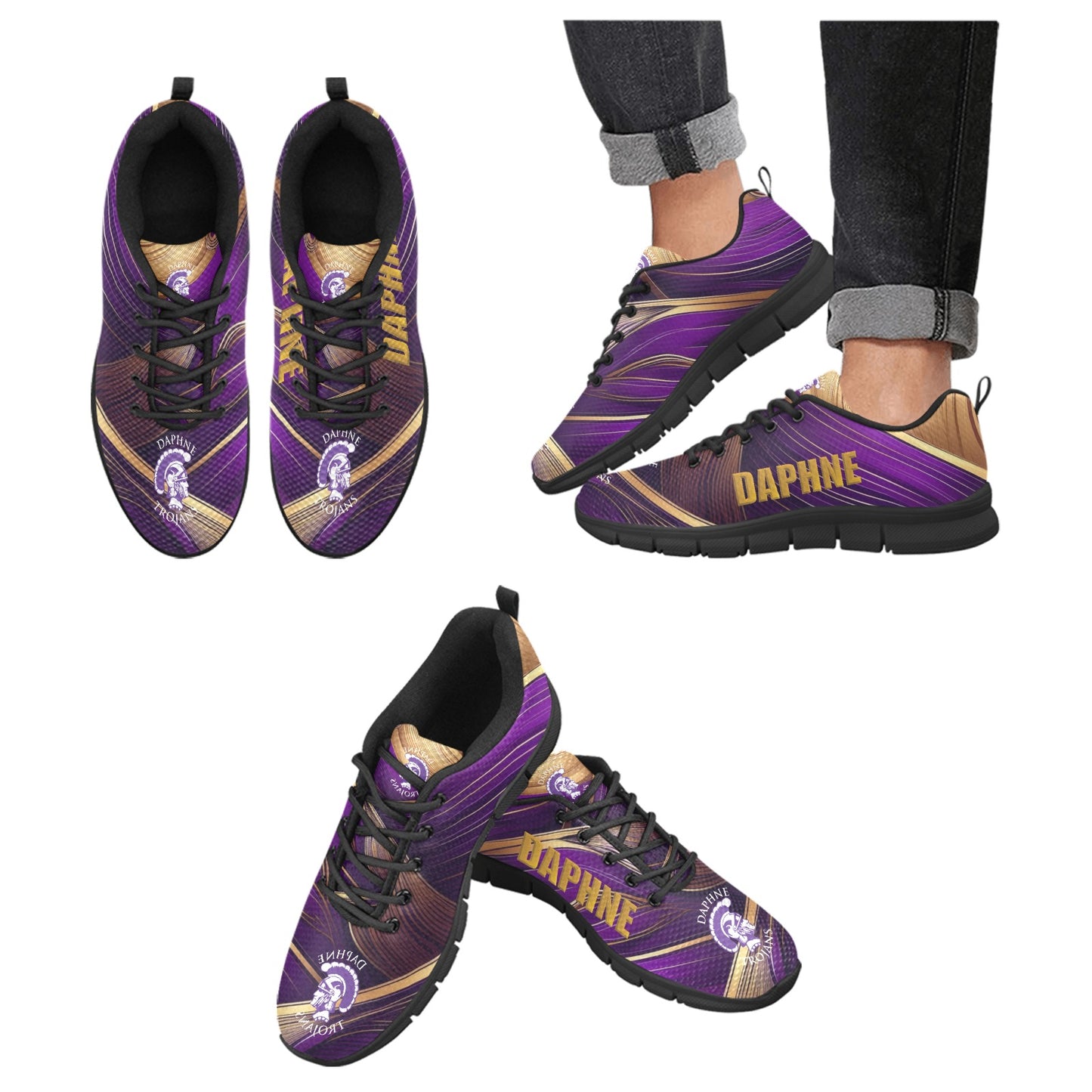 Daphne WOMEN"S Breathable Sneakers (Model 055)
