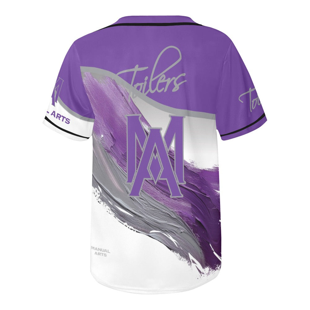 Manual Paint MEN'S All Over Print Baseball Jersey (T50)