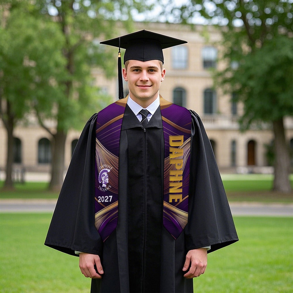 Daphne Graduation shawl