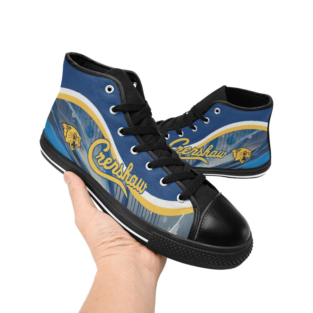 Crenshaw Custom High Top Canvas Shoes for Women Model017