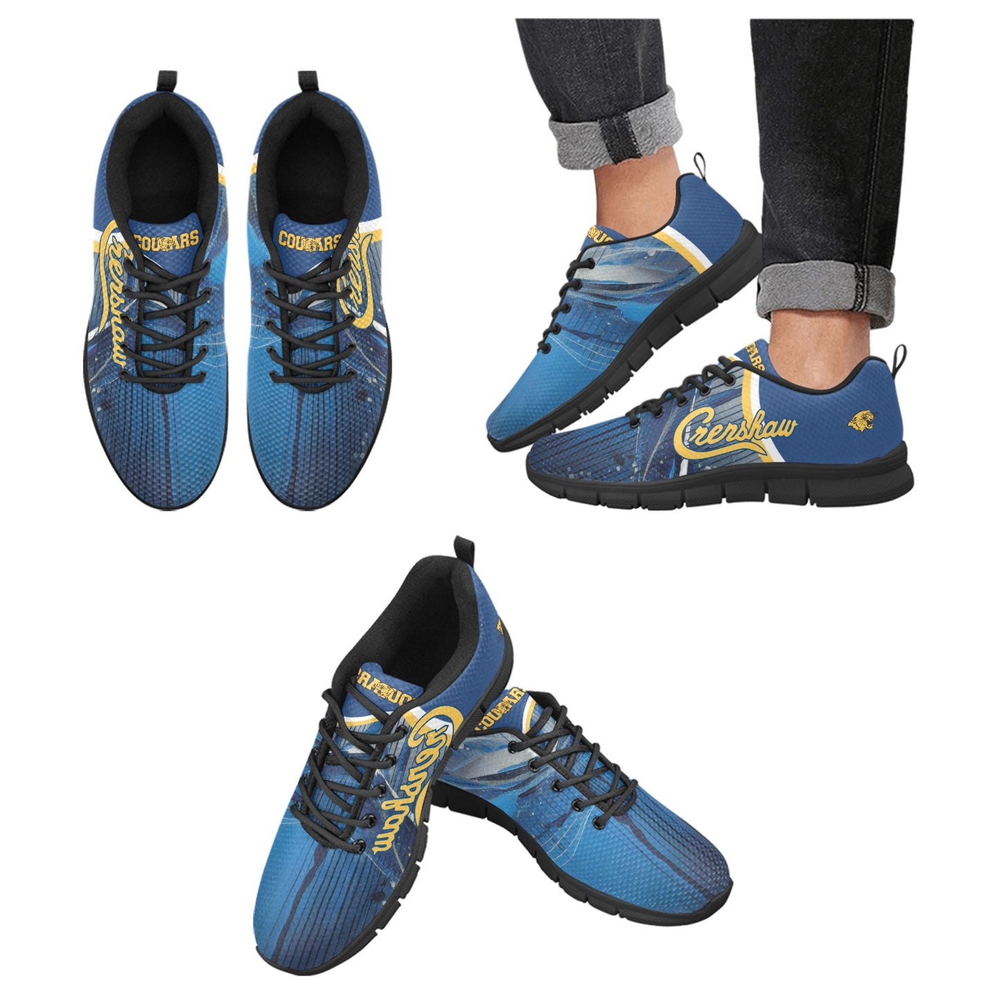 Crenshaw Women's Breathable Sneakers (Model 055)