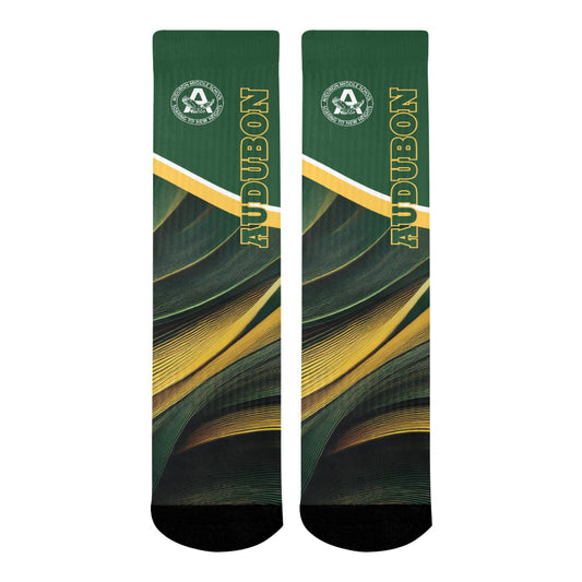 Audubon Mid-Calf Socks (Black Bottom)