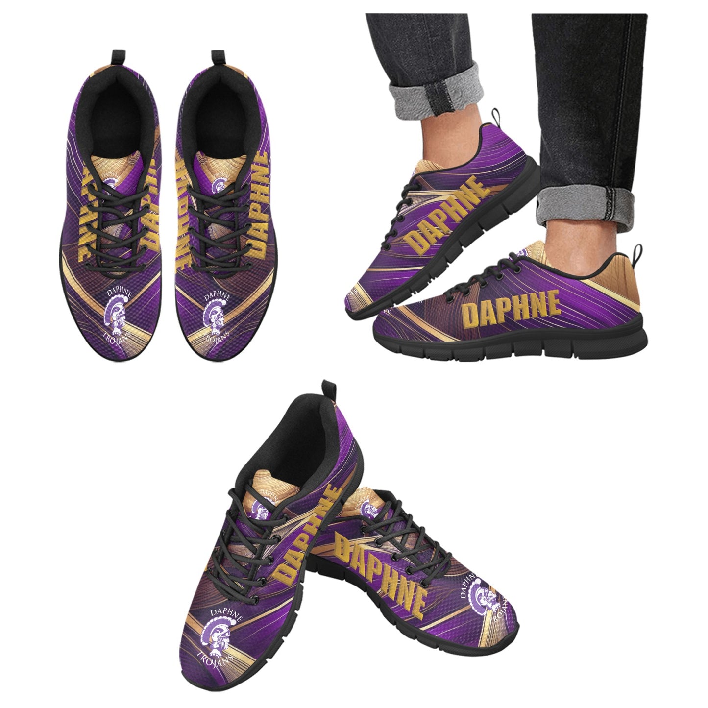 Daphne MEN'S Breathable Sneakers (Model 055)