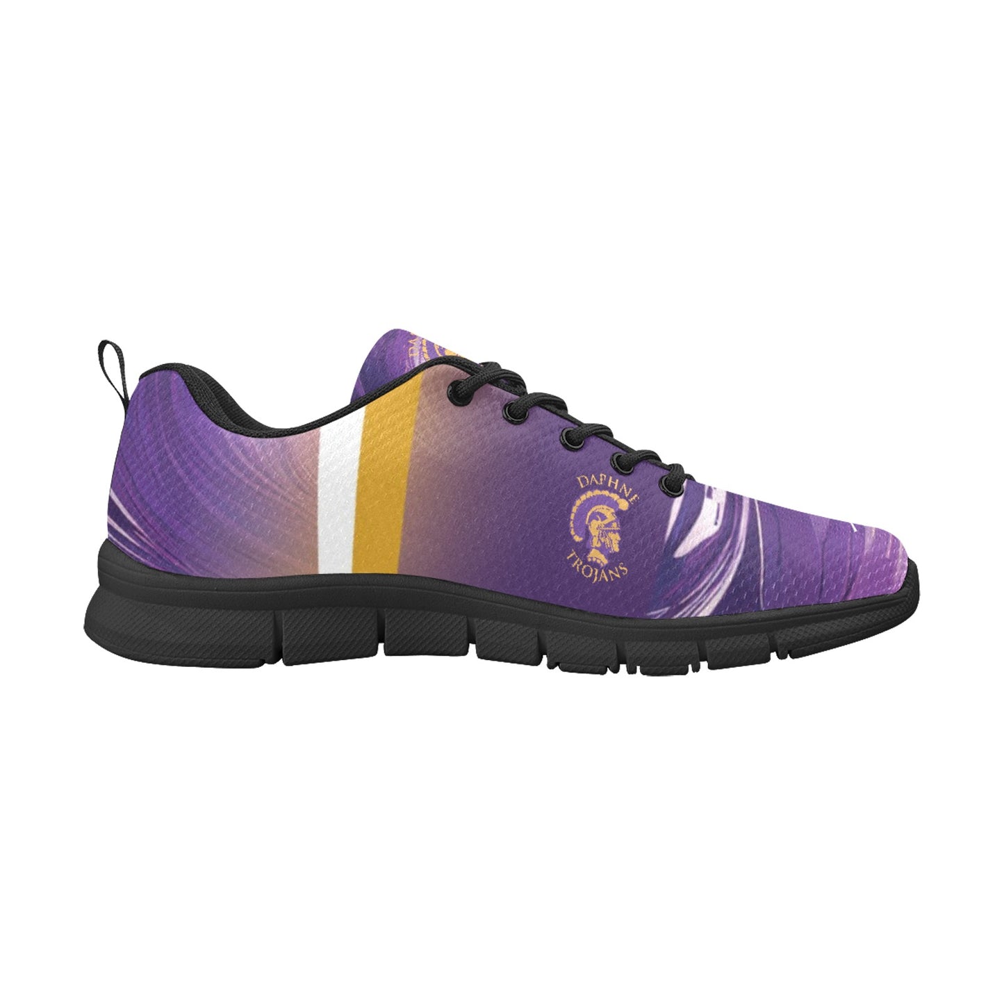Daphne Gold WOMEN'S Breathable Sneakers (Model 055)