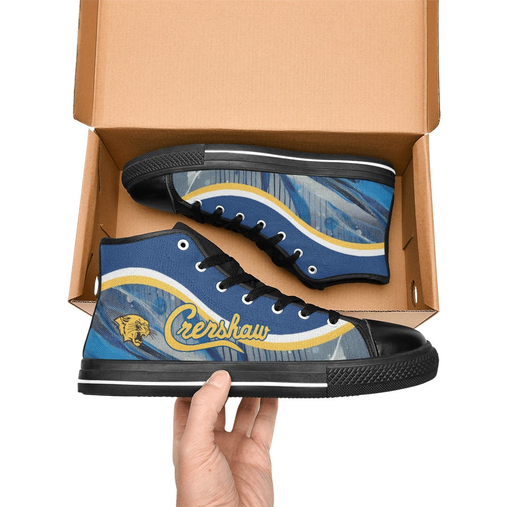 Crenshaw Custom High Top Canvas Shoes for Women Model017