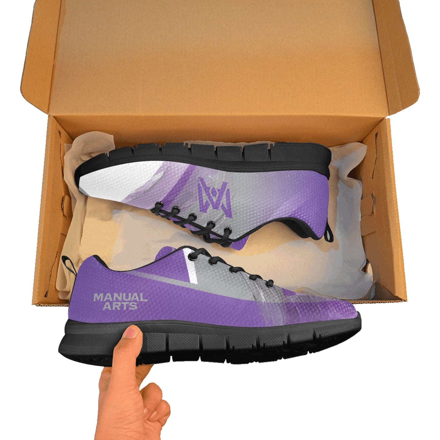 Manual Paint MEN'S Breathable Sneakers (Model 055)