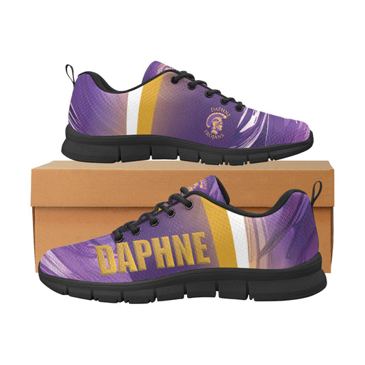 Daphne Gold WOMEN'S Breathable Sneakers (Model 055)