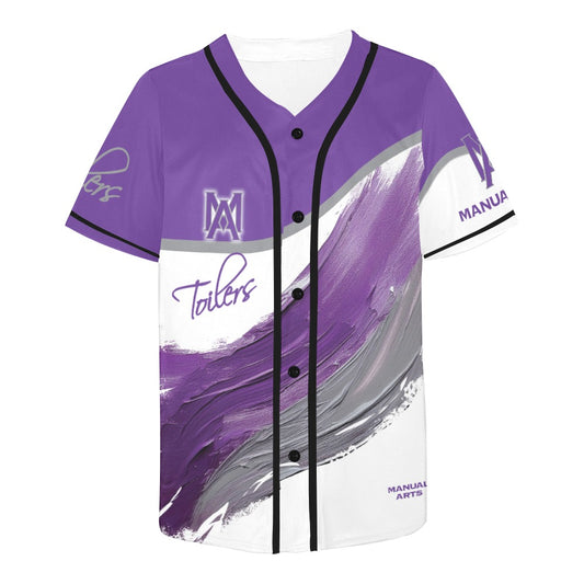 Manual Paint MEN'S All Over Print Baseball Jersey (T50)