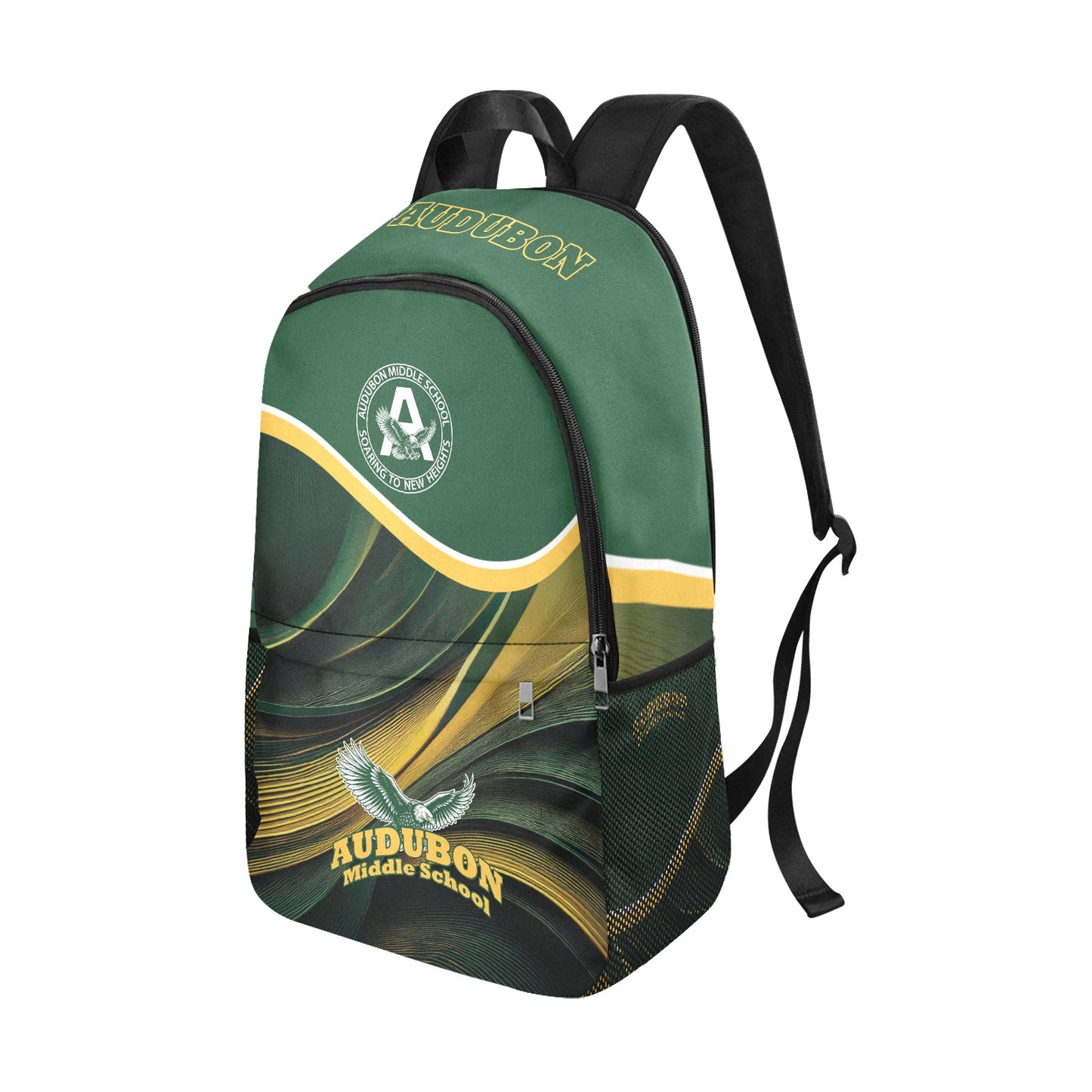 Audubon Fabric Backpack with Side Mesh Pockets (1659)
