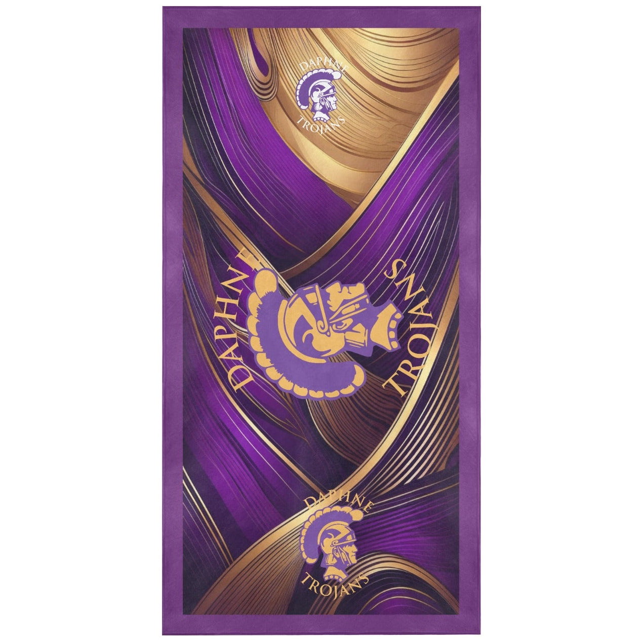 Daphne Beach Towel  Suede 30"x 60"
