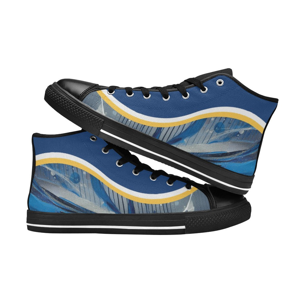 Crenshaw Custom High Top Canvas Shoes for Women Model017
