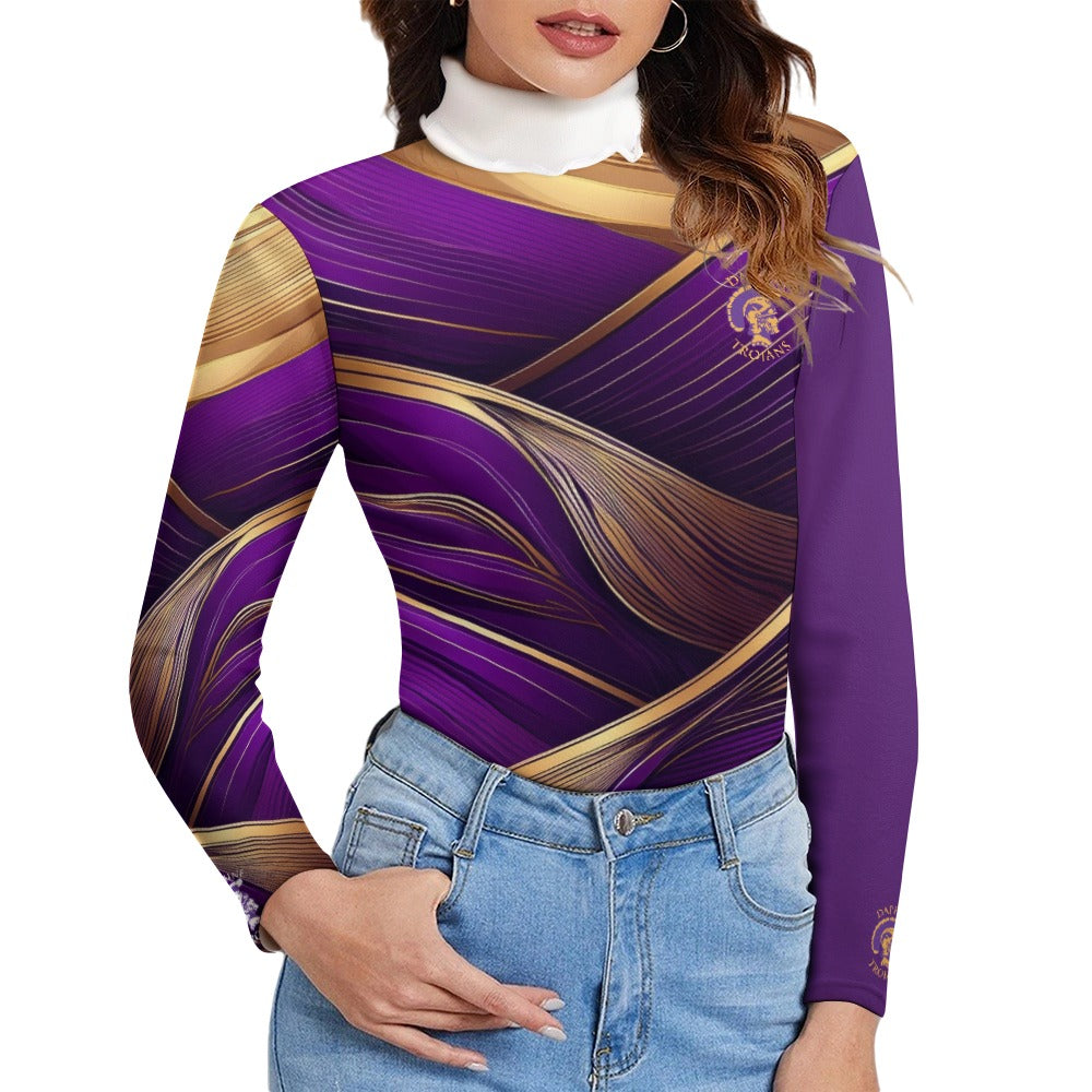 Daphne Women's Long Sleeve Lapel Sweater
