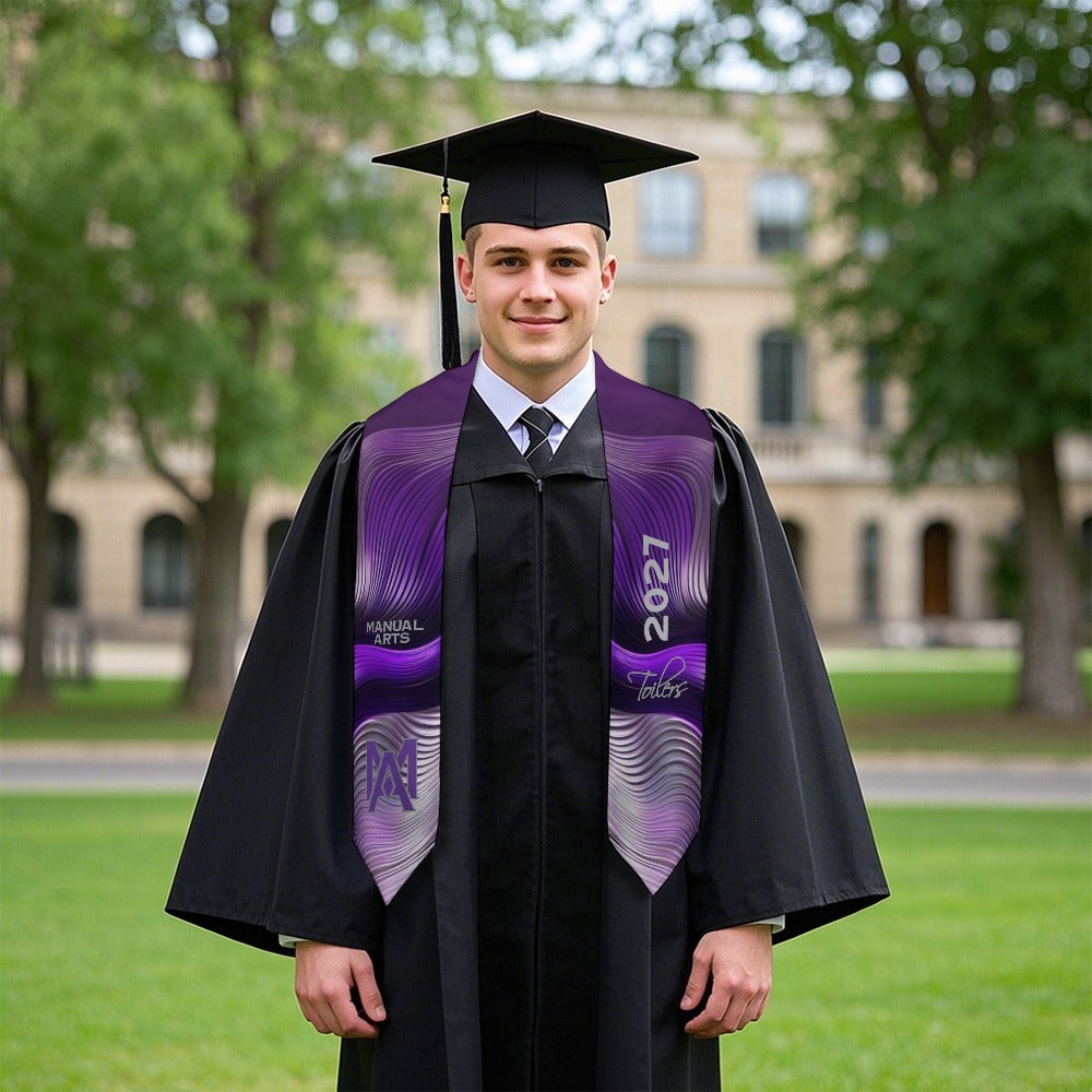 Manual Graduation shawl
