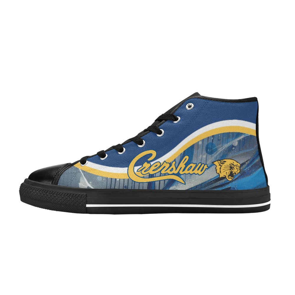 Crenshaw Custom High Top Canvas Shoes for Women Model017