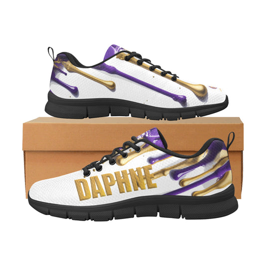 Daphne Drip WOMEN'S Breathable Sneakers (Model 055)