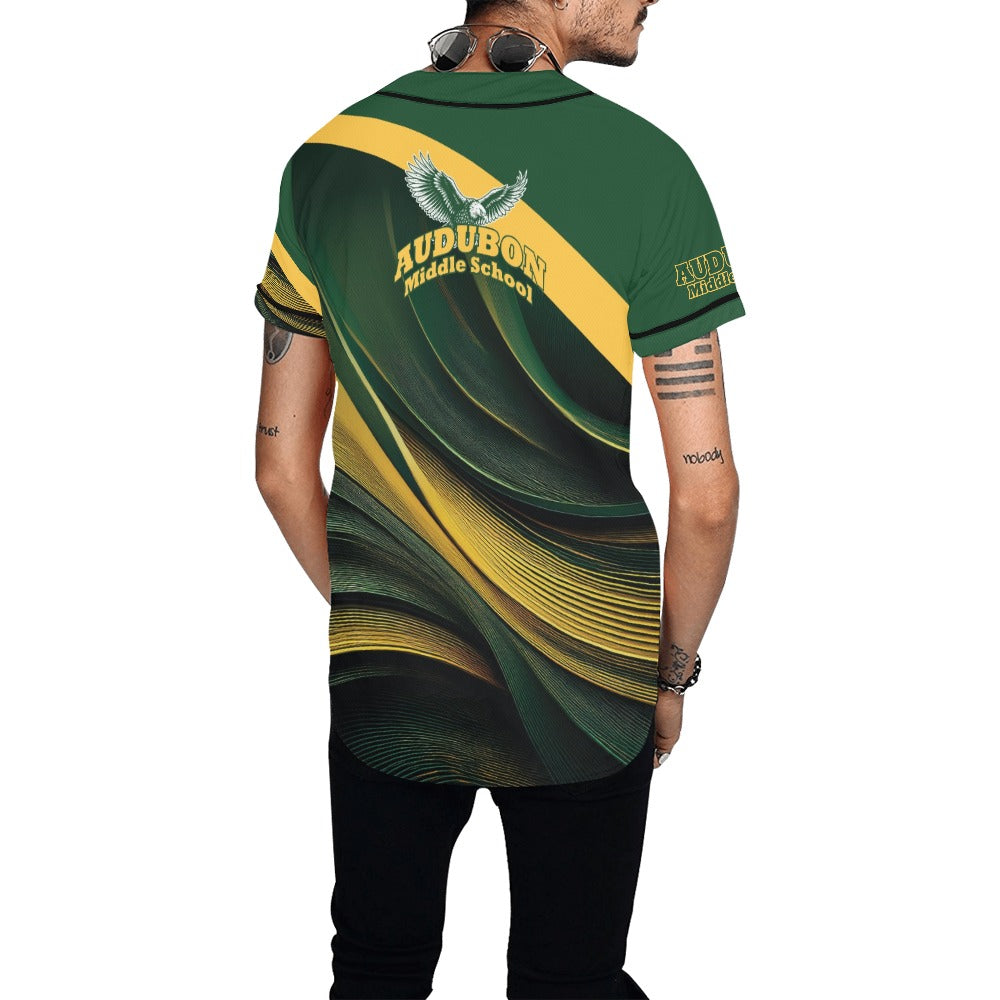 Audubon Adult Men's All Over Print Baseball Jersey (T50)