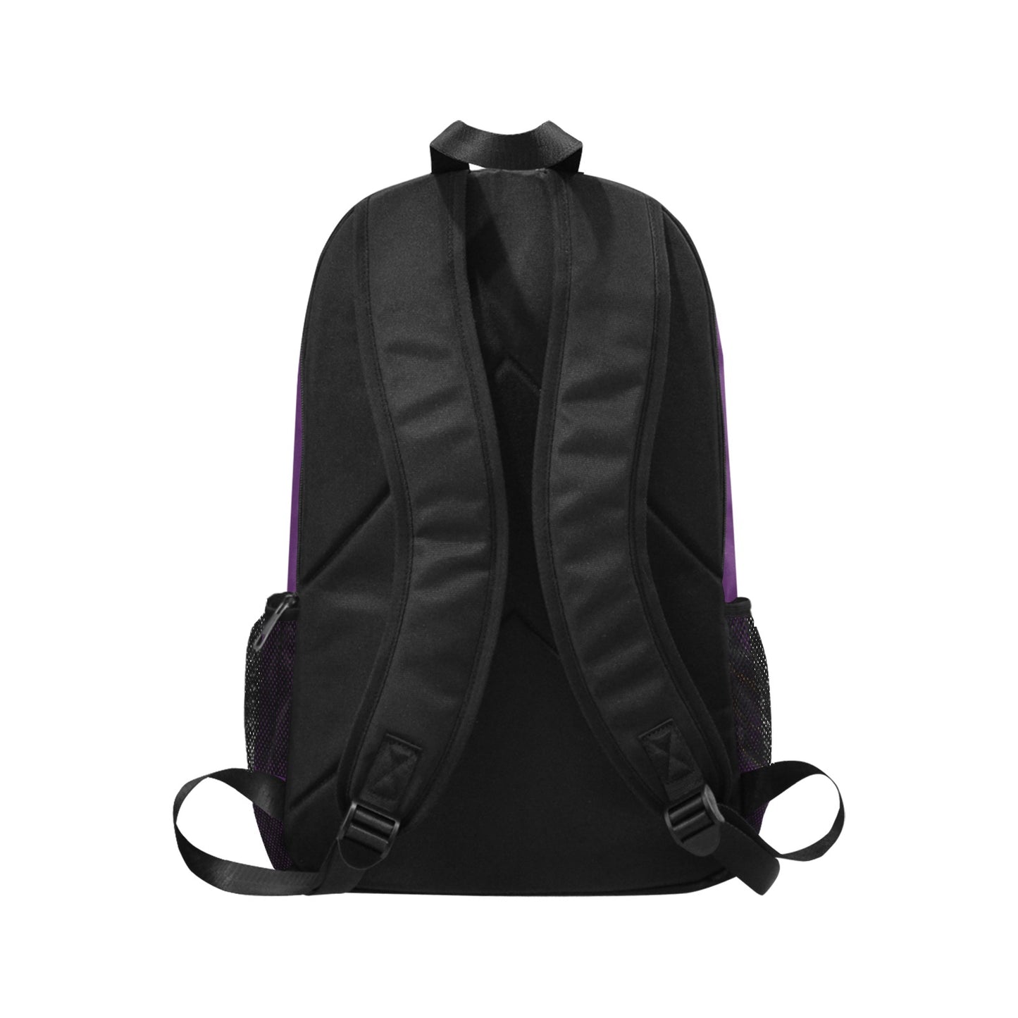 Daphne Fabric Backpack with Side Mesh Pockets (1659)
