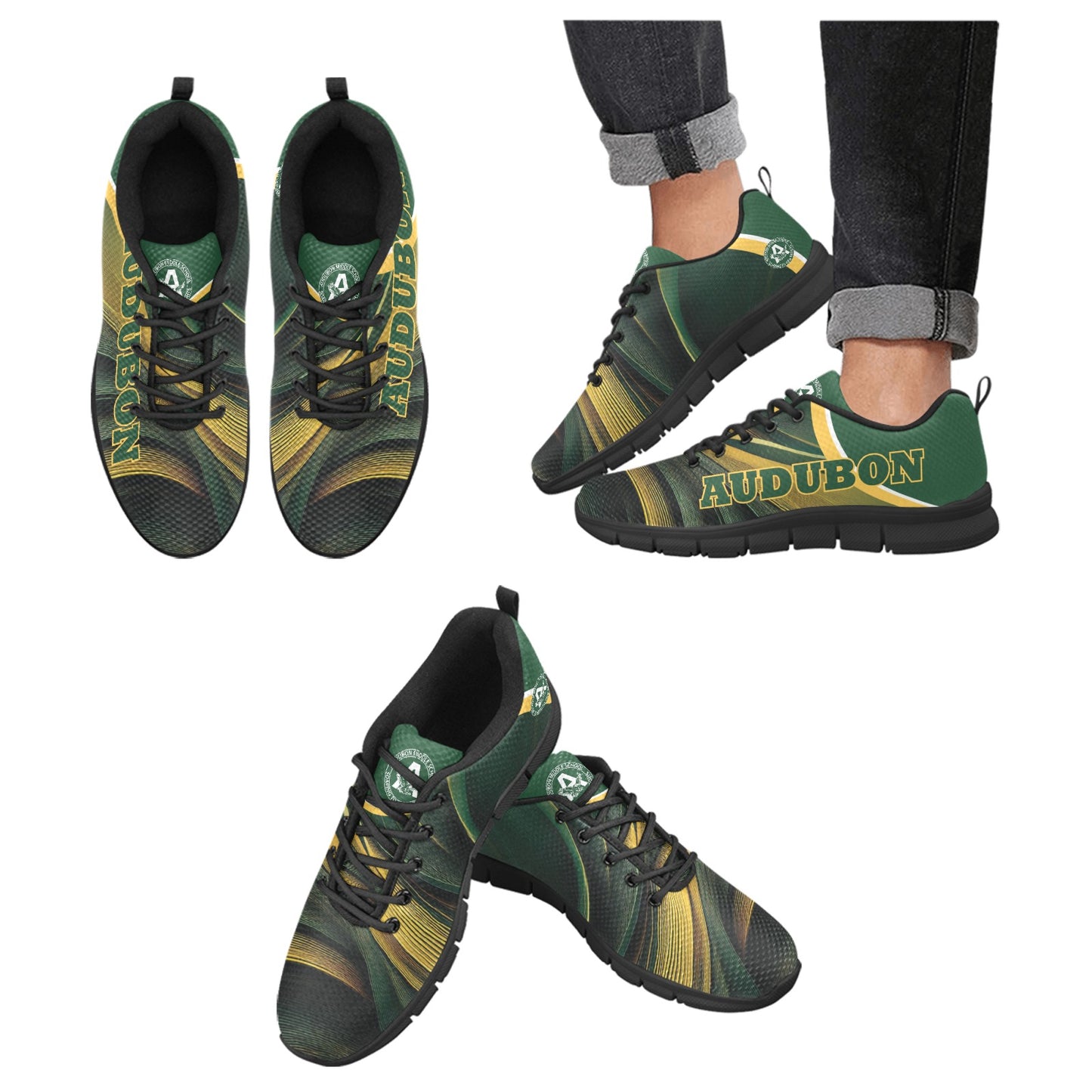 Audubon Adult Men's Breathable Sneakers (Model 055)